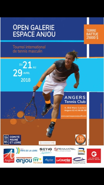 Tournoi international masculin « Galerie Espace Anjou »