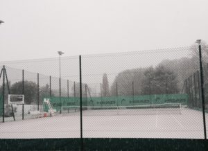 Le club sous la neige