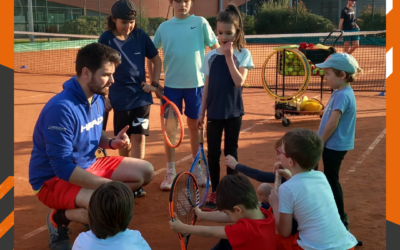 Stage de tennis avec Gilles et Sylvain